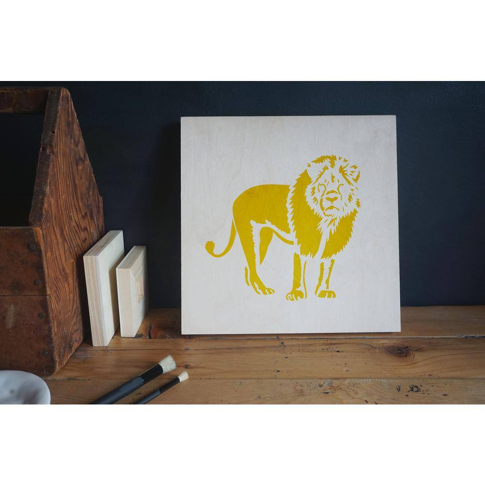 Stencil1 Lion Stencil