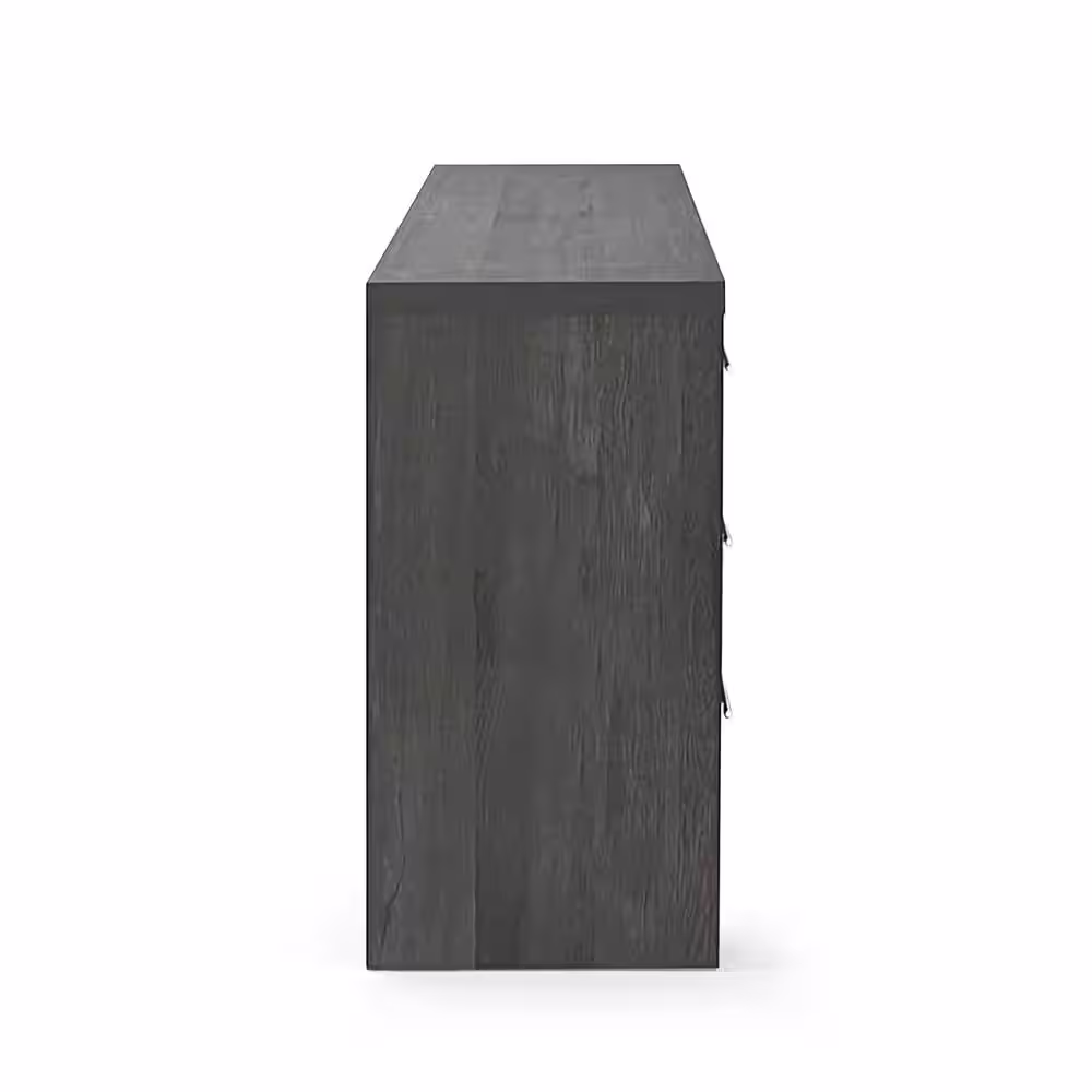 Noble House Alachua 6-Drawer Gray Maple Double Dresser