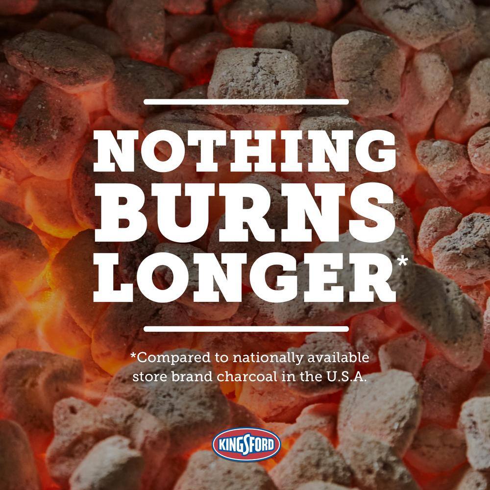 Kingsford 16 lbs. Original BBQ Charcoal Briquettes with Blazer Charcoal Grill in Black (2-Pack)