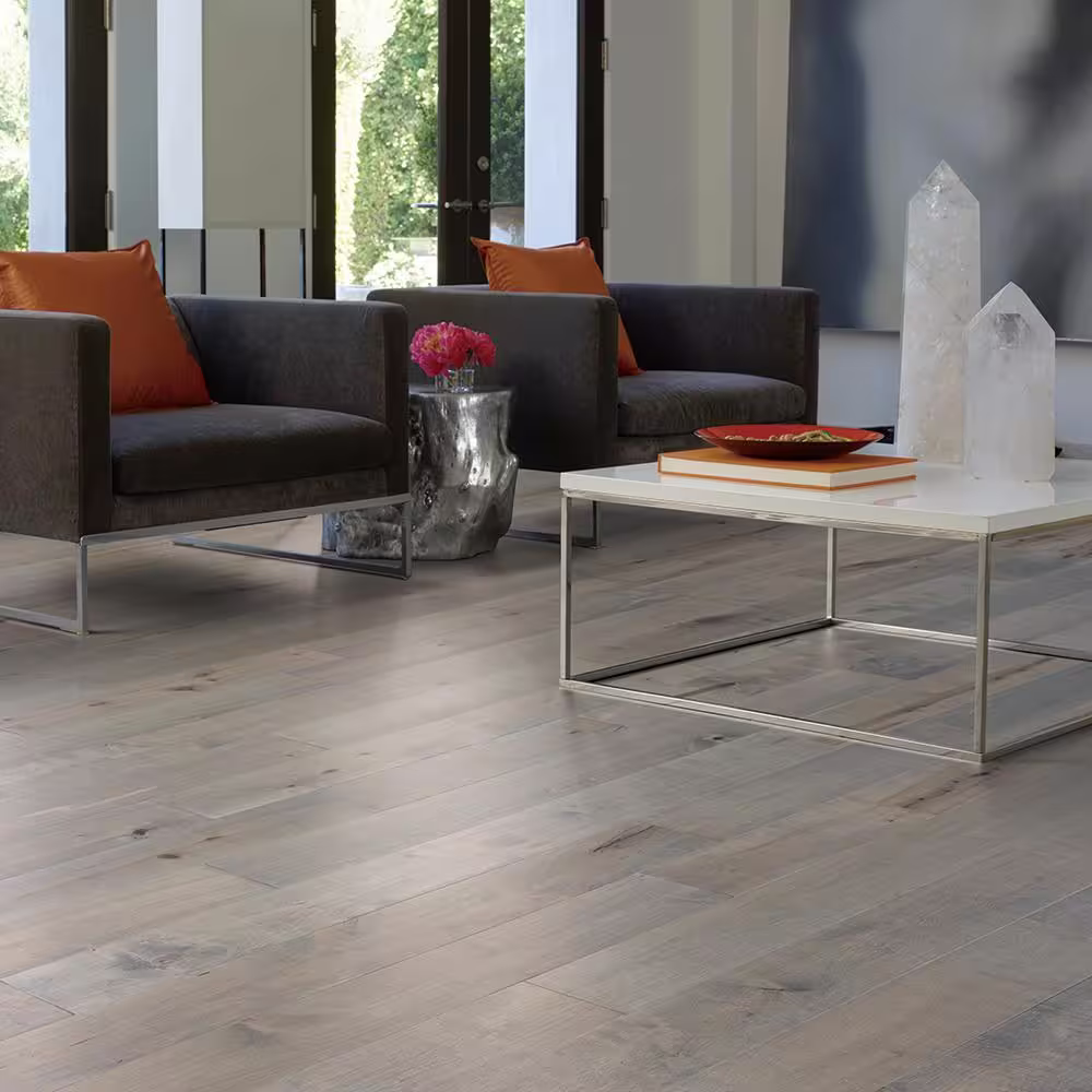 Malibu Wide Plank Capitola Maple 1/2 in. T x 7.5 in. W Water Resistant Wire Brushed Engineered Hardwood Flooring (1398.6 sq. ft./pallet)