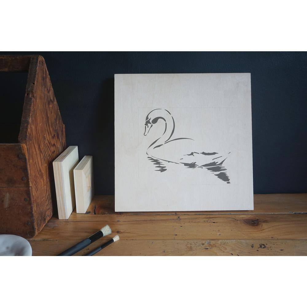 Stencil1 Swan Stencil