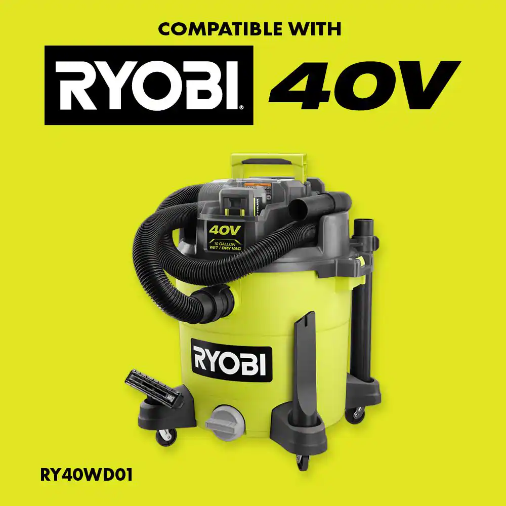 RYOBI Large Dust Collection Bags for 40V 10 Gal Wet/Dry Vacuum (3-Pack)